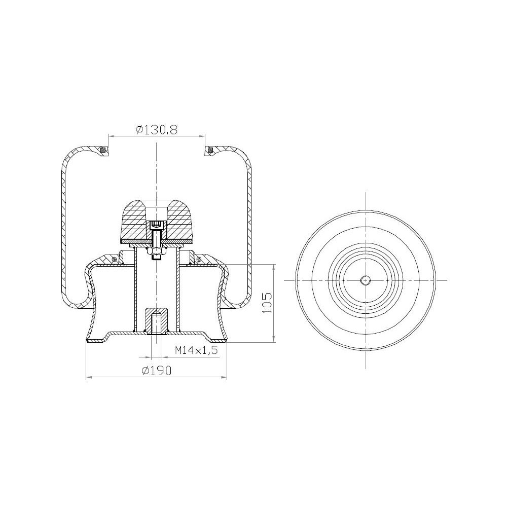MOLLA PN. C289/D COMPLETA BMB 240 P