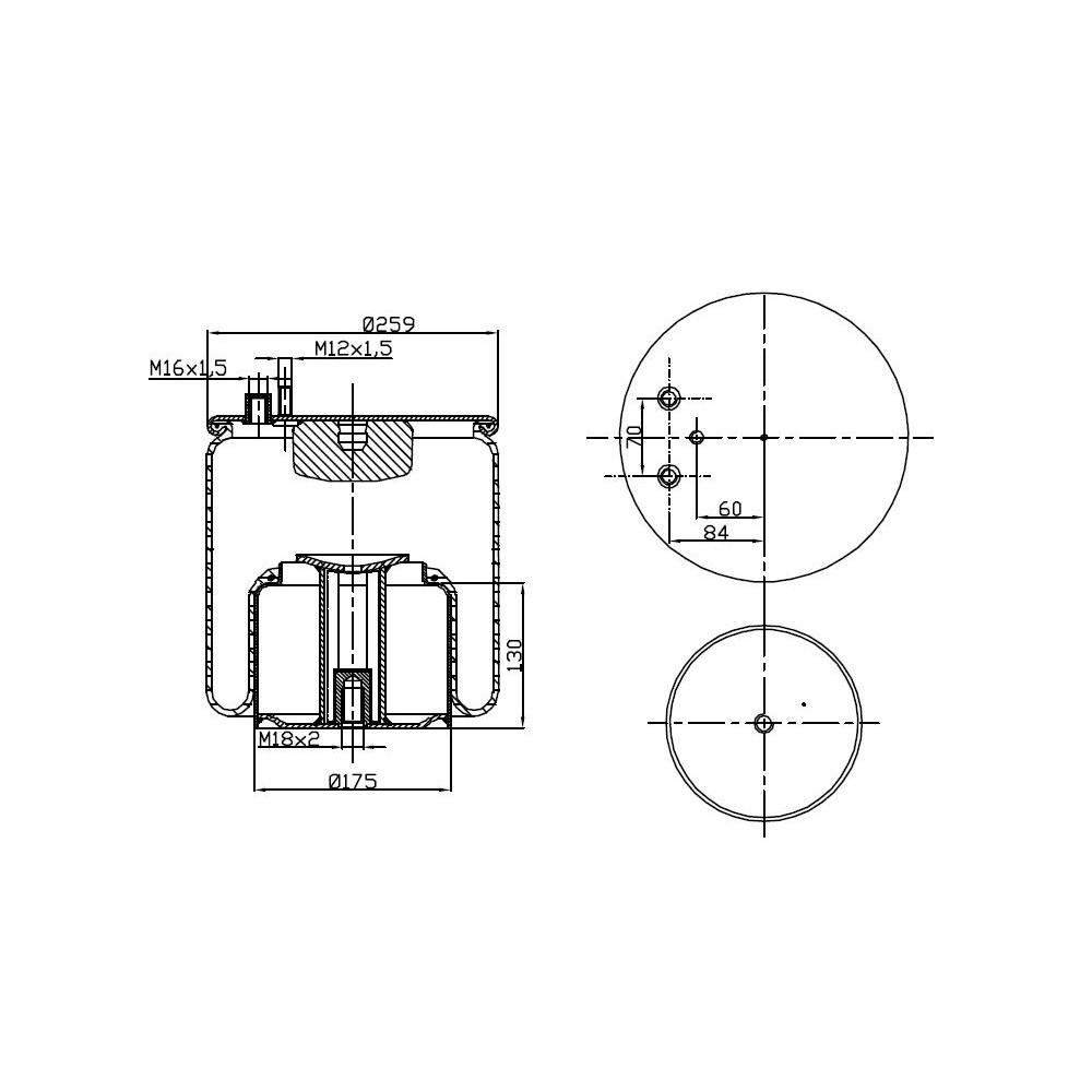 MOLLA PN. C289/M MAN TGA COMPLETA
