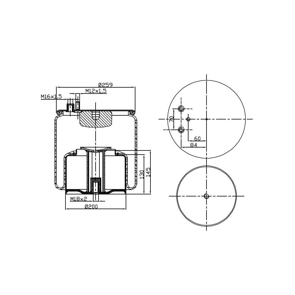 MOLLA PN. C289/M MAN TGA COMPLETA P