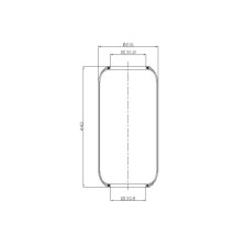 MEMBRANA D290/C IVECO EUROTECH