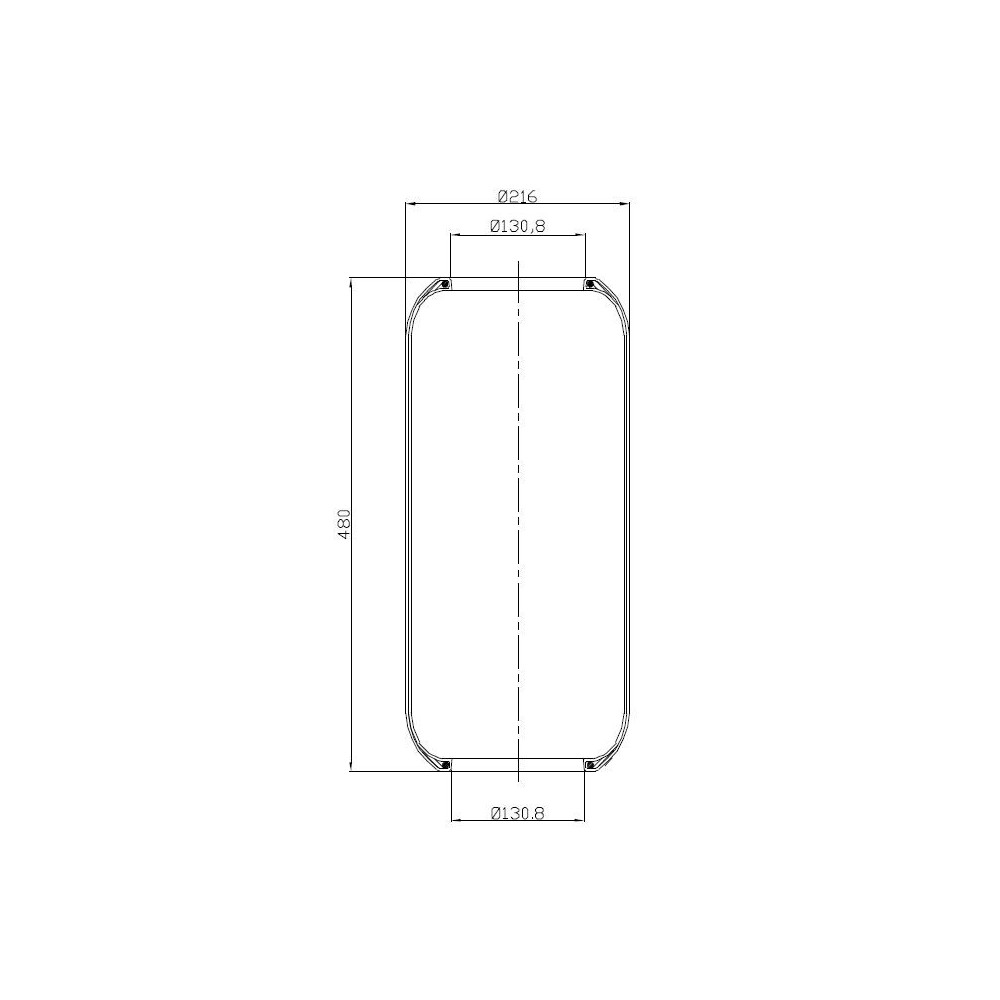 MEMBRANA D290/D IVECO EUROTECH