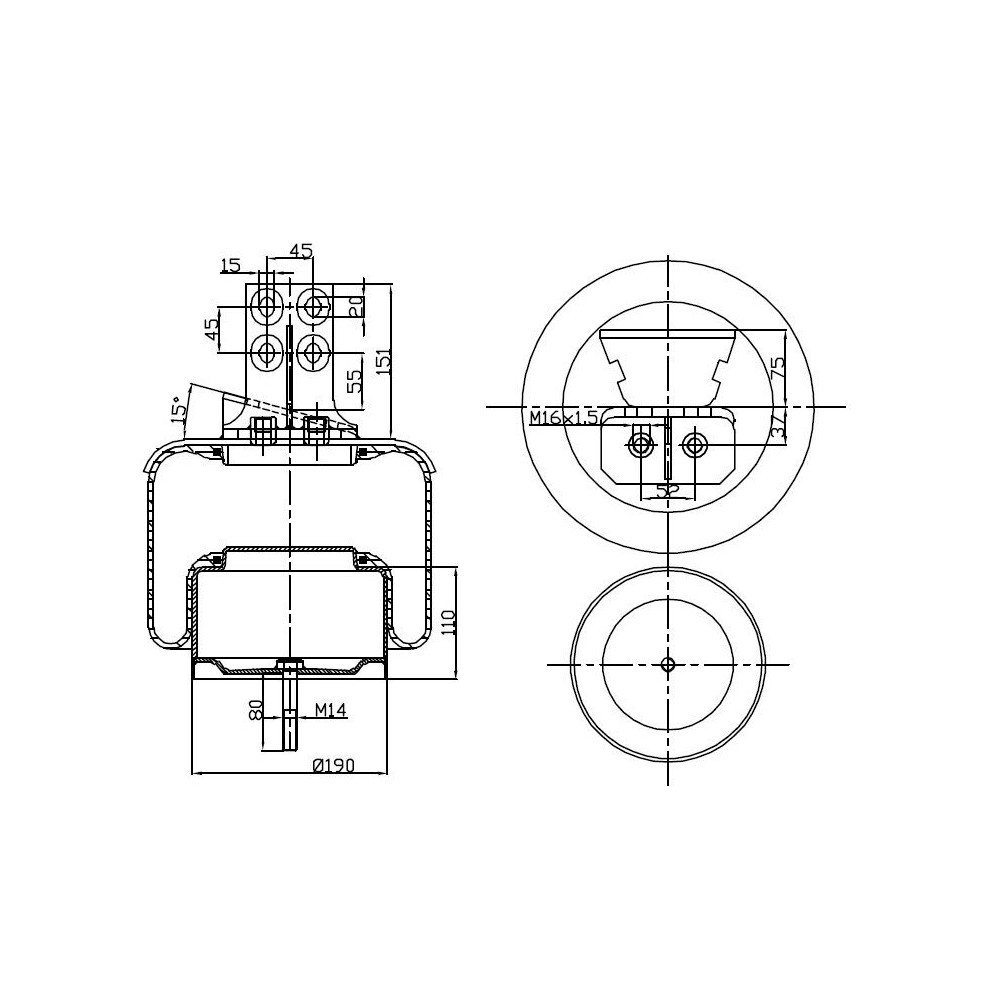 MOLLA PN. D290/B STRALIS 44E T