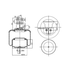 MOLLA PN. D290/B STRALIS 44E T