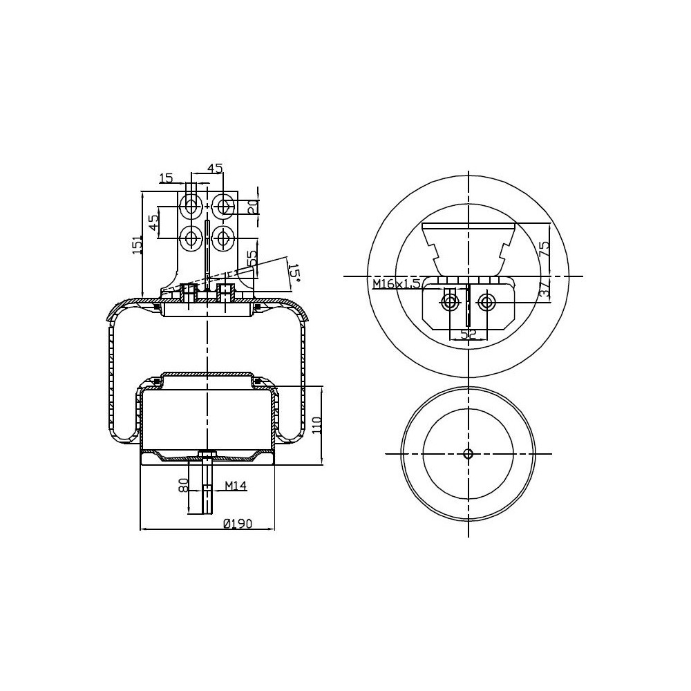 MOLLA PN. D290/B STRALIS 44E T