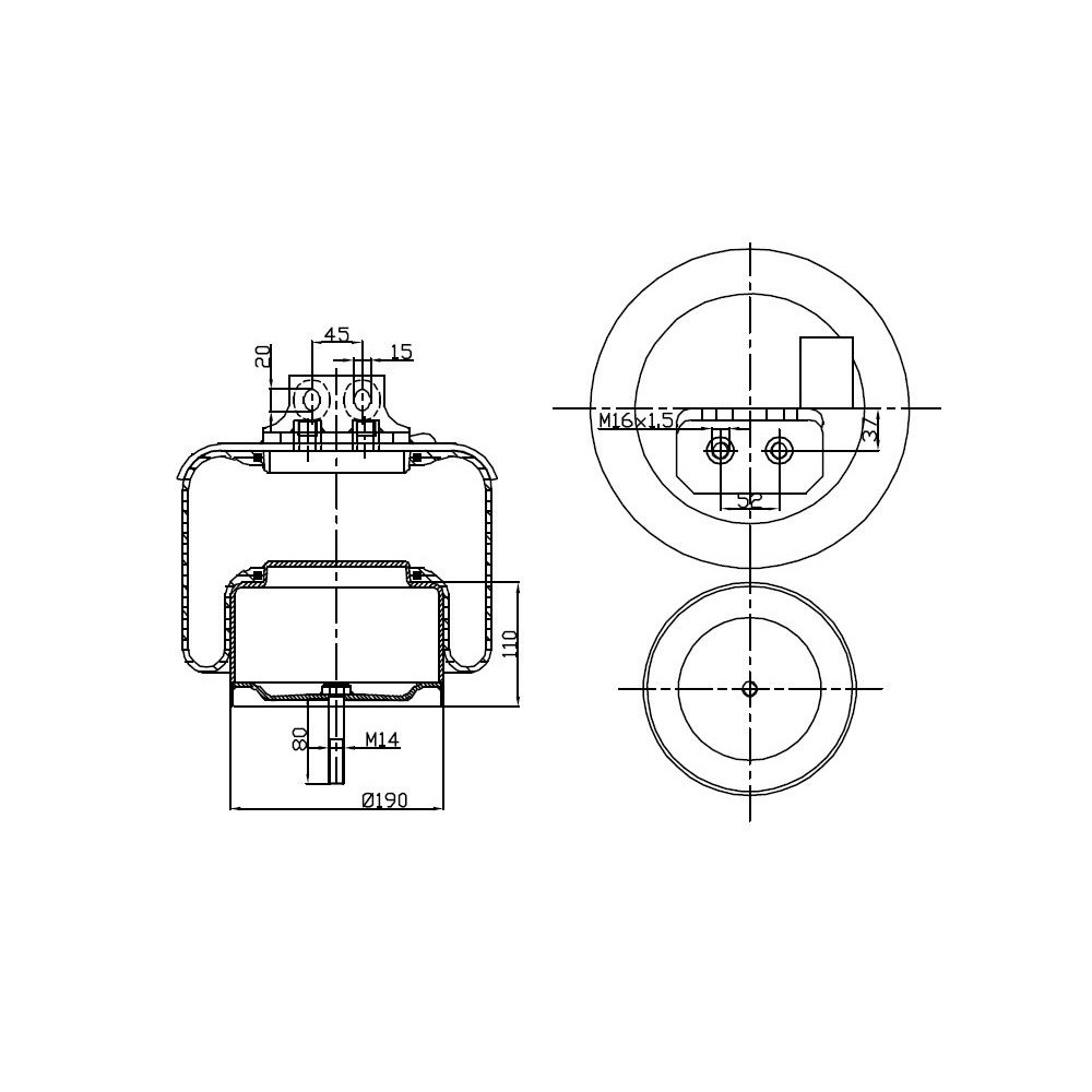 MOLLA PN. D290/B IVECO STRALIS