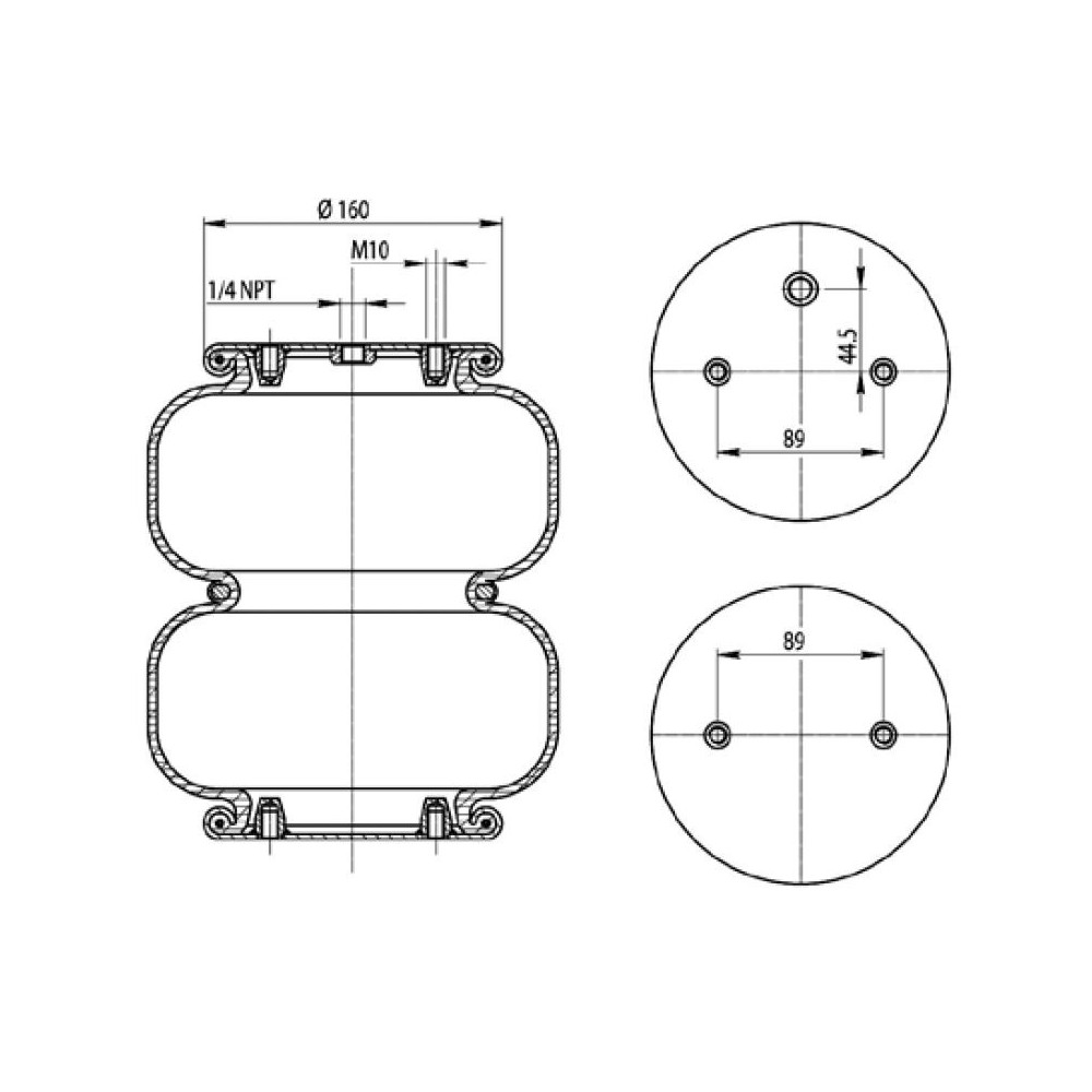 MOLLA PN. T291/2B MERITOR ALTA