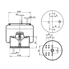 MOLLA C292/A BPW 36K COMPL.PIS