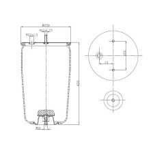 MEMBRANA C293/A+PIATTO BPW 30K