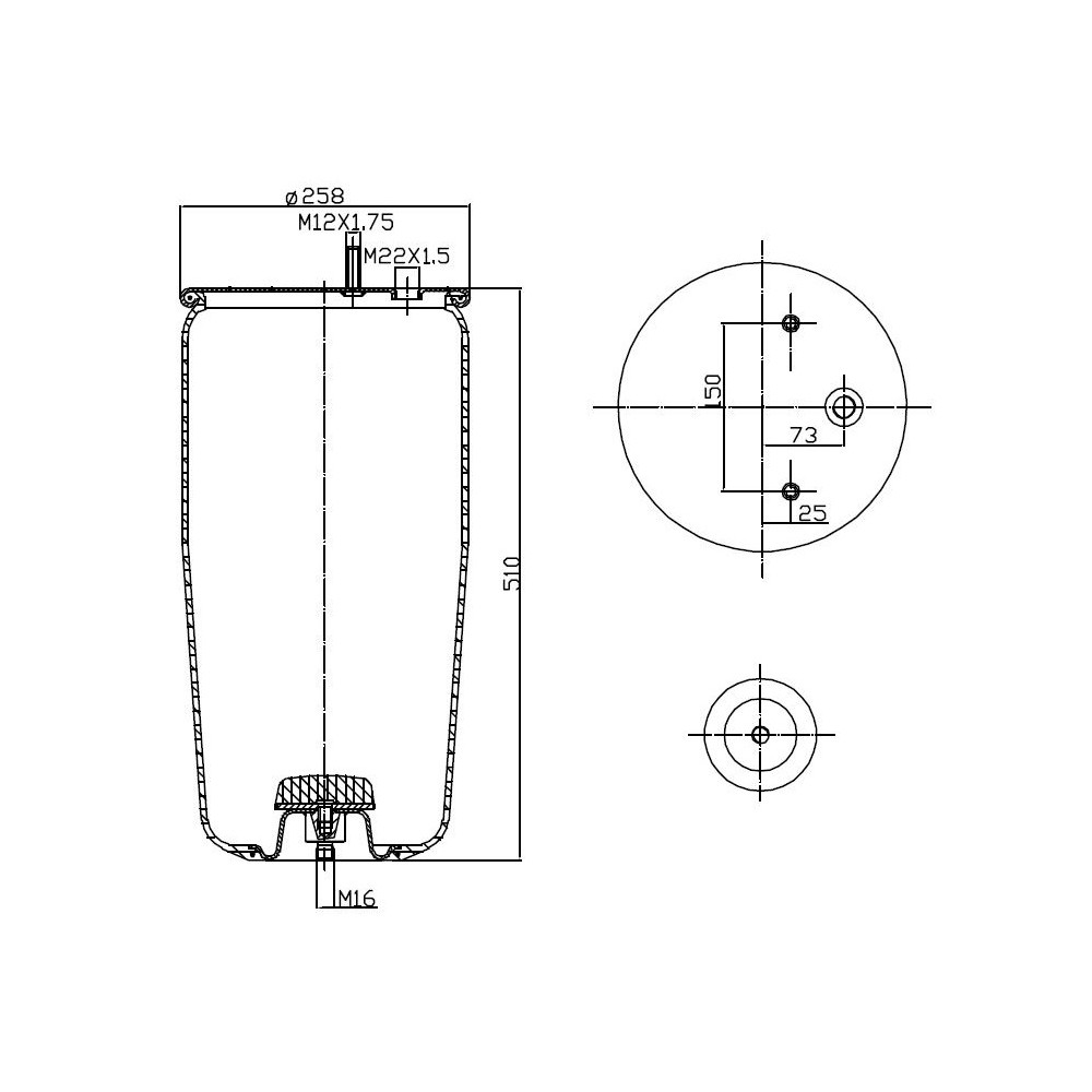 MEMBRANA C293+PIATTO BPW 30 SE