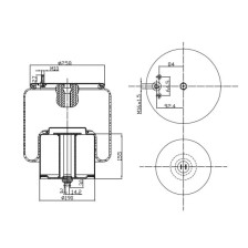 MOLLA PN. C293/V VOLVO FH POST