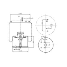 MOLLA PN. C293/A BPW 30K PISTO