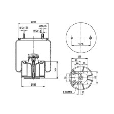 MOLLA PN. C293/A BPW 30K PIST.