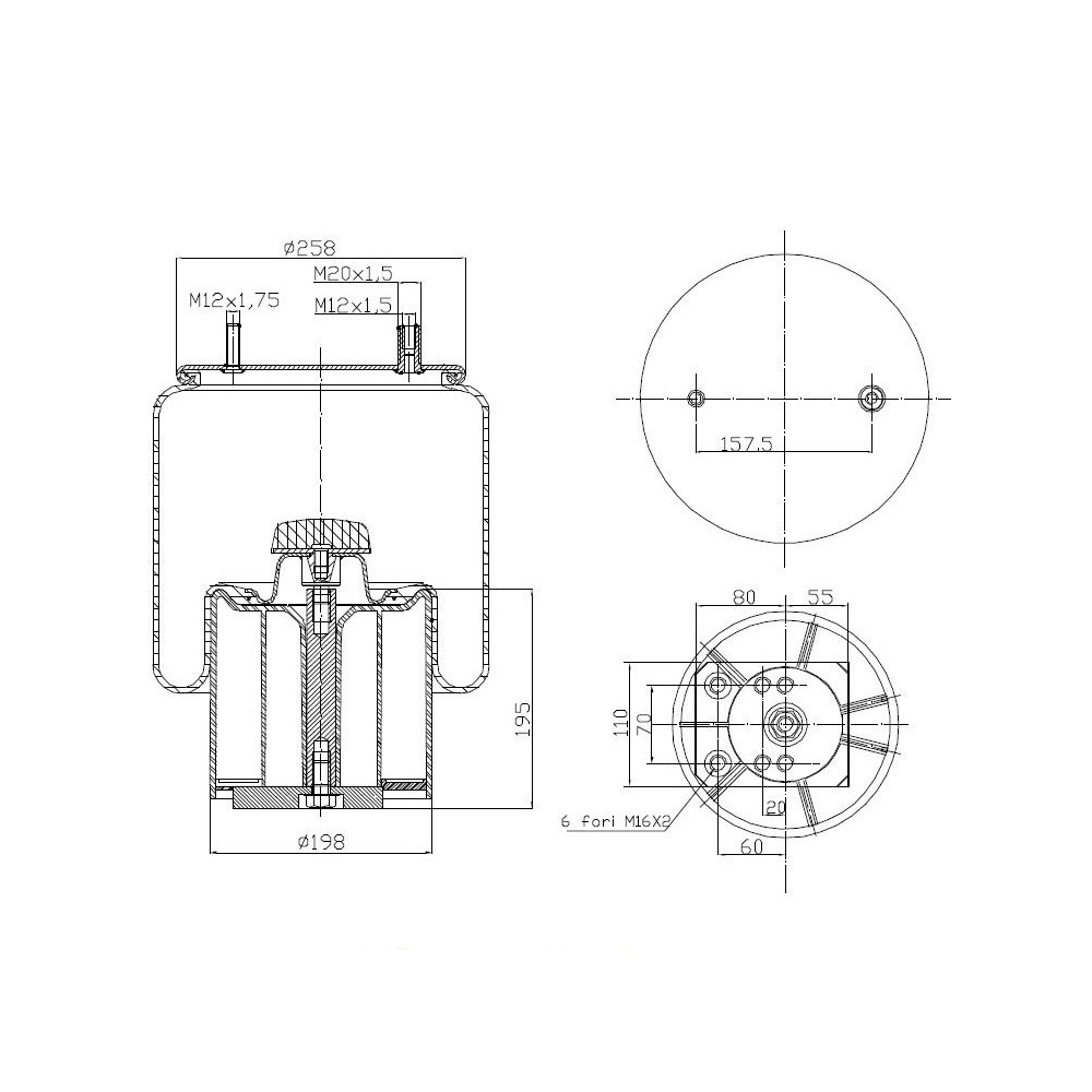 MOLLA PN. C293/A BPW 30K PIST.