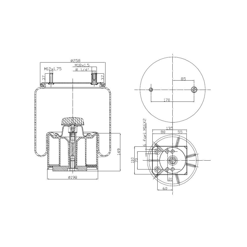 MOLLA PN. C293/A BPW 30K COMPO