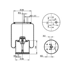 MOLLA PN. C293 BPW 30 COMPLETA