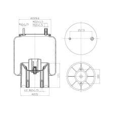 MOLLA PN. C294 MERITOR TAMPONE