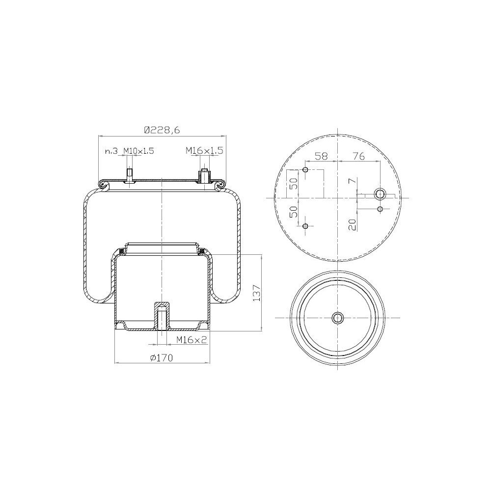 MOLLA P.N. C295/D DAF LF 45-55 CF 6