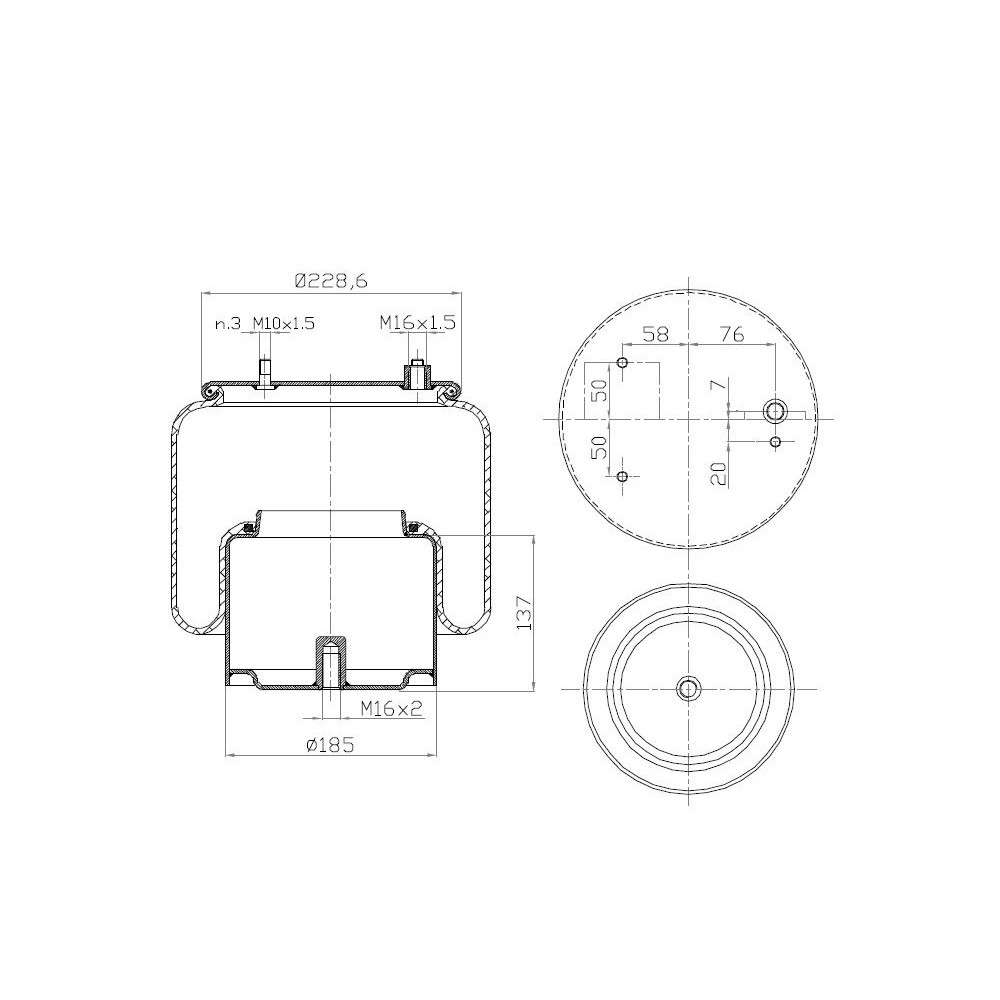 MOLLA P.N. C295/D DAF LF 45-55 CF 6