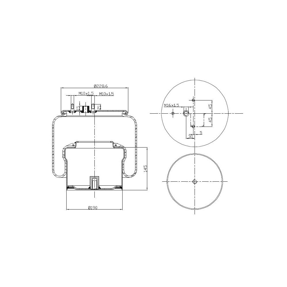 MOLLA C295/VA DAF 152835 16984
