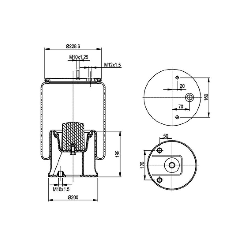 MOLLA PN. C295 VIBERTI COMPLET
