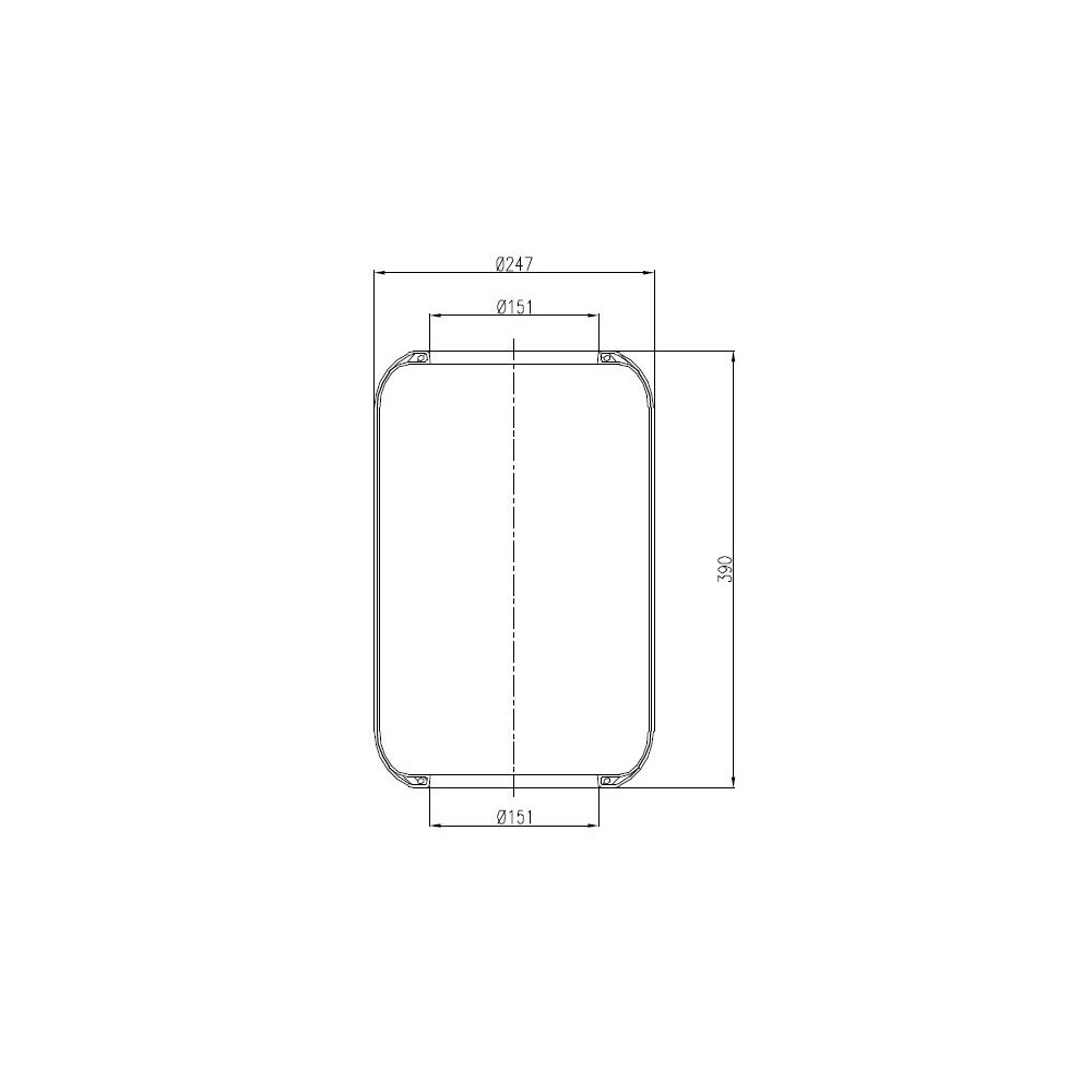 MEMBRANA D297 BREDA VOLVO RVI ANT P
