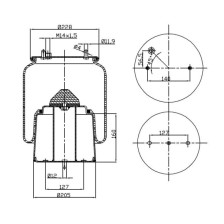 MOLLA D297/B SCANIA BUS POST SERIE