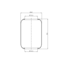 MEMBRANA D298/E IVECO 220 BMB 101