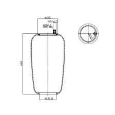 MEMBRANA C299/A DAILMER ACTROS SEMI
