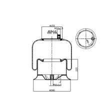 MOLLA PN.C299/A ACTROS COMPLET