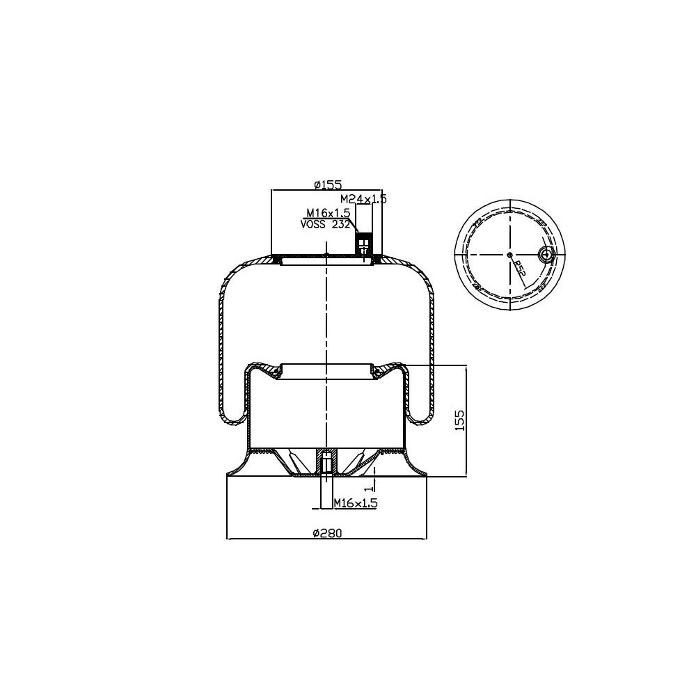 MOLLA PN.C299/A ACTROS COMPLET