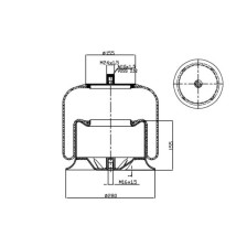 MOLLA PN.C299/A ACTROS COMPLET