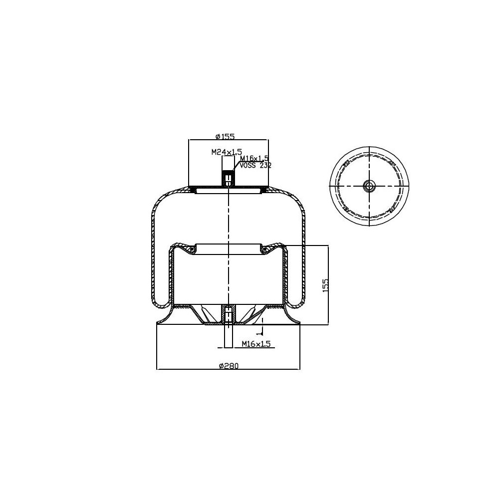 MOLLA PN.C299/A ACTROS COMPLET