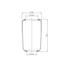 MEMBRANA C301 IVECO BUS 490 POST