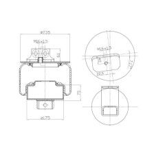 MOLLA P.N. C301/B IVECO EUROST