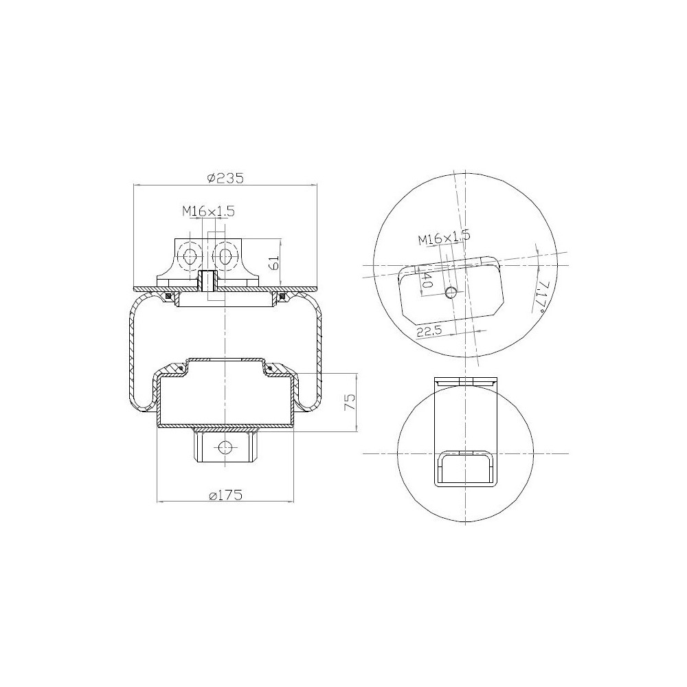 MOLLA P.N. C301/B IVECO EUROST