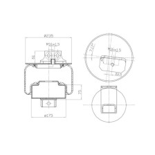 MOLLA P.N. C301/B IVECO EUROST