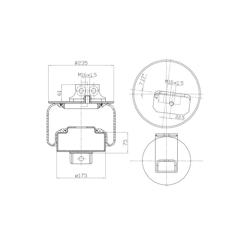 MOLLA P.N. C301/B IVECO EUROST