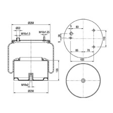 MOLLA PN.C302 DAF POST 1 FORO