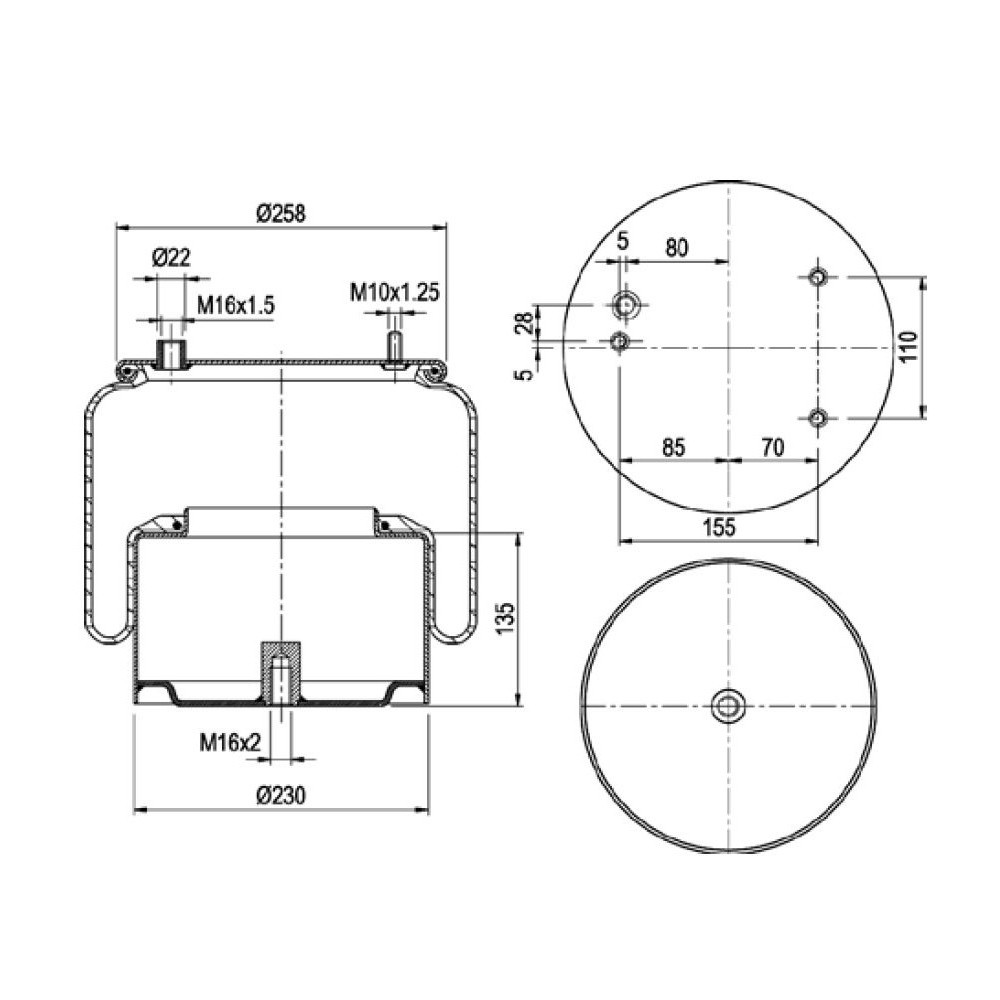 MOLLA PN.C302 DAF POST 1 FORO