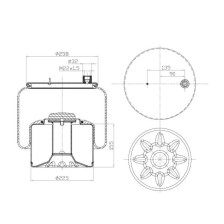 MOLLA P.N. C302/C MERCEDES Actros M