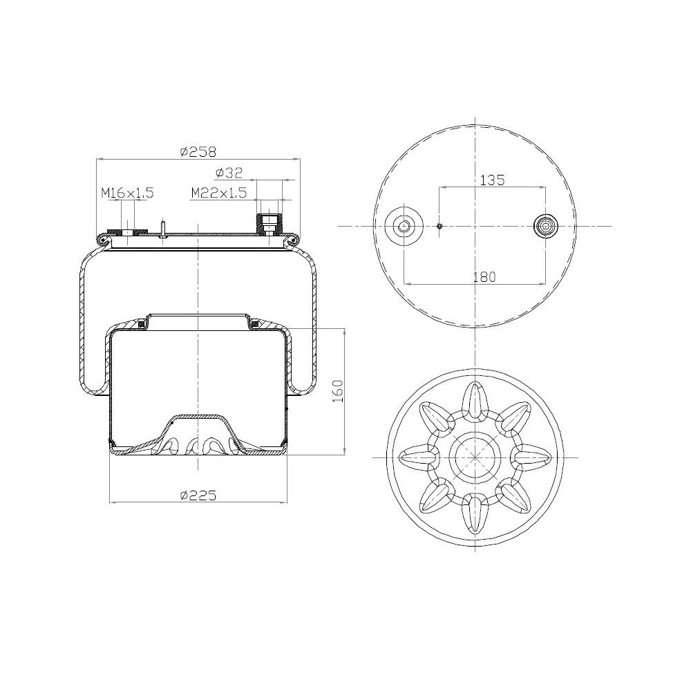 MOLLA P.N. C307 MERCEDES Actro