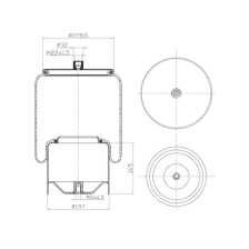 MOLLA P.N. D308/B MERCEDES Actros M