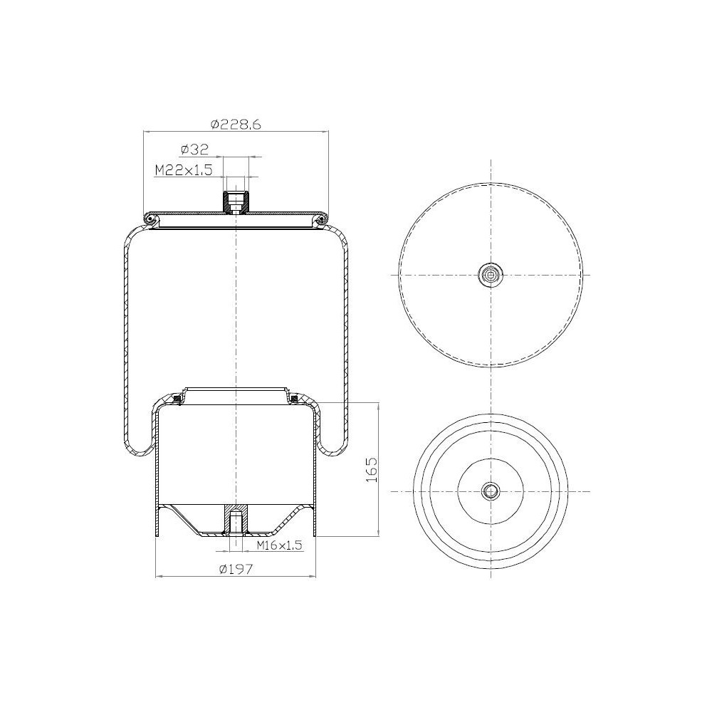 MOLLA P.N. D308/B MERCEDES Actros M