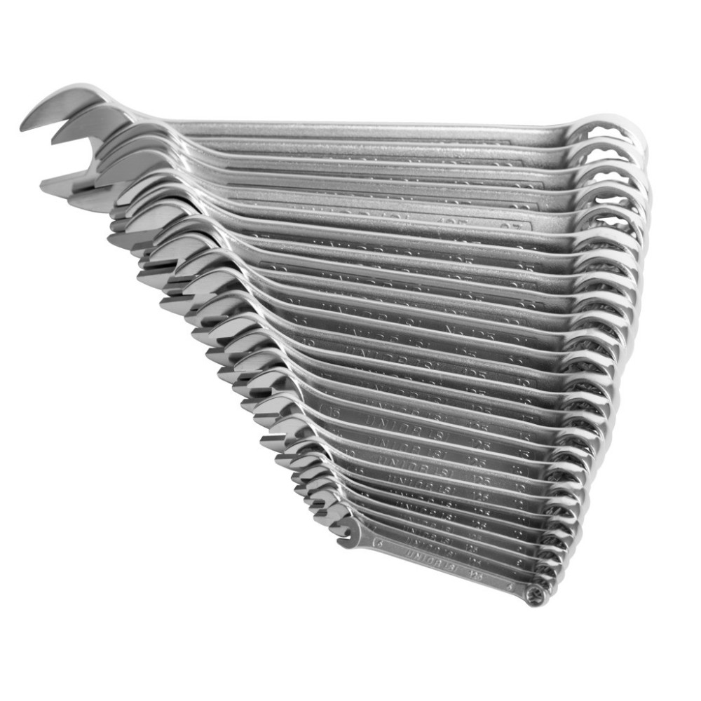 125/1CB-Juego de llaves combinadas cortas, en caja de cartón-6 - 32/26