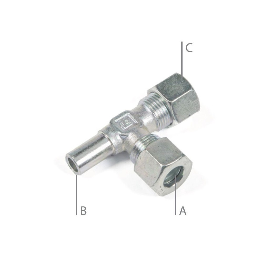 3 VIE ORIENTABILE T12 T12 M22X1.5