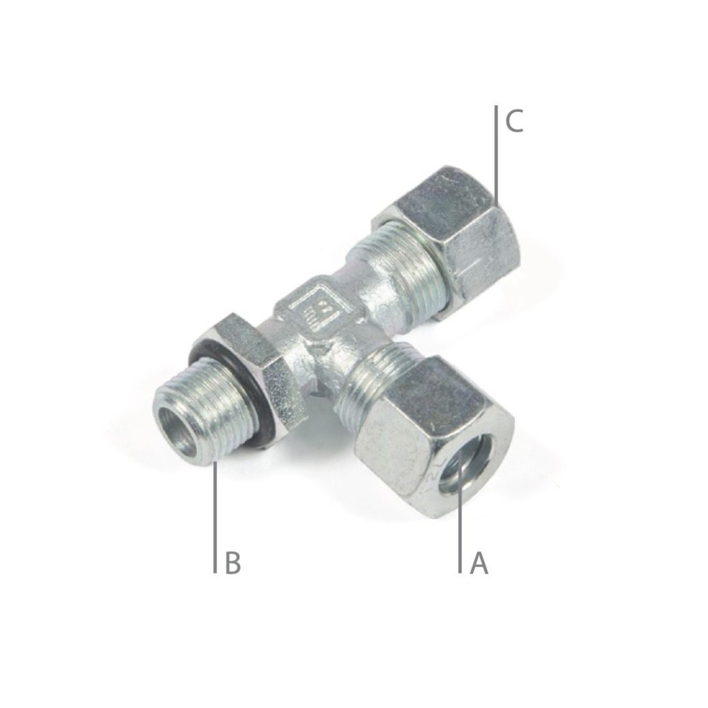 KIT 3 VIE ORIENTABILE T12 M22X1.5