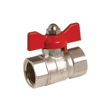 RUBINETTO A SFERA G1/2 GIALLO