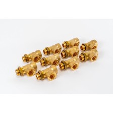 ADATT.TERM.TEE OR/B M22X1.5 F22 - Pieza de unión