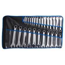 125/1CT-Juego de llaves combinadas cortas, en bolsa enrollable-6 - 32/26