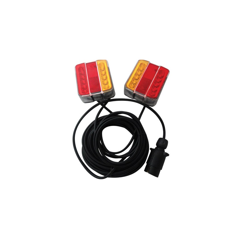 KIT COPPIA FAN.LED C/MAGNETE CAVO 7 - LIGHTING DIVISION